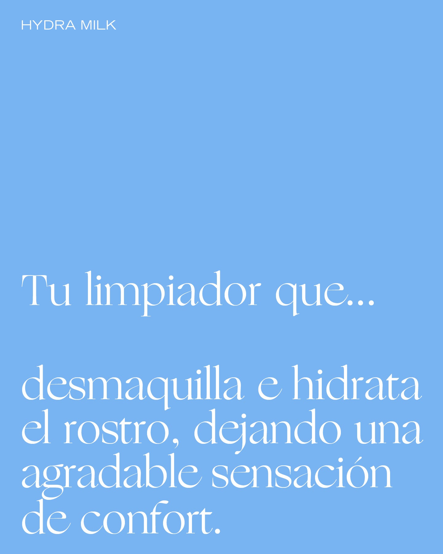 LECHE  LIMPIADORA HIDRATANTE