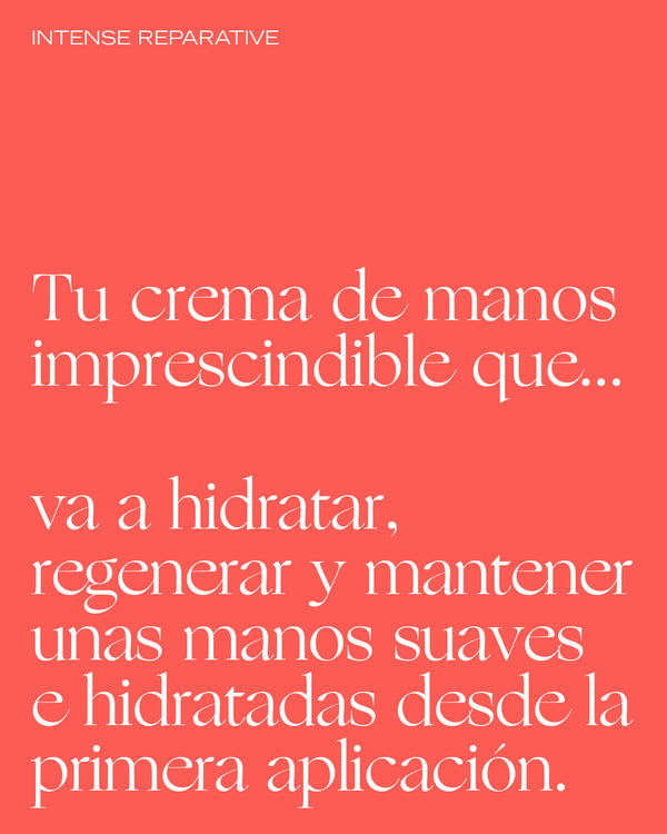 Crema de manos Intense reparative